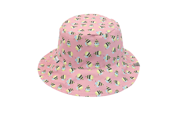 Reversible Baby/Kids Mixed Sun Hat - Bees