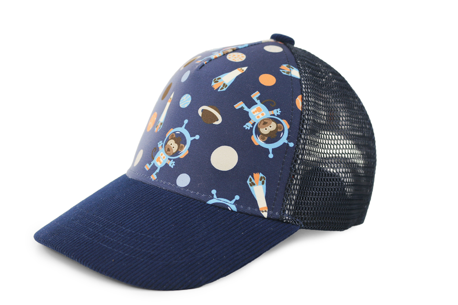 NEW! FJKxZOO - Toddler/Kids Printed Ball Cap - Space Monkey