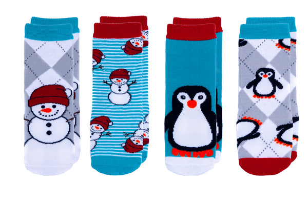 Cabin Socks - Snowman | Penguin