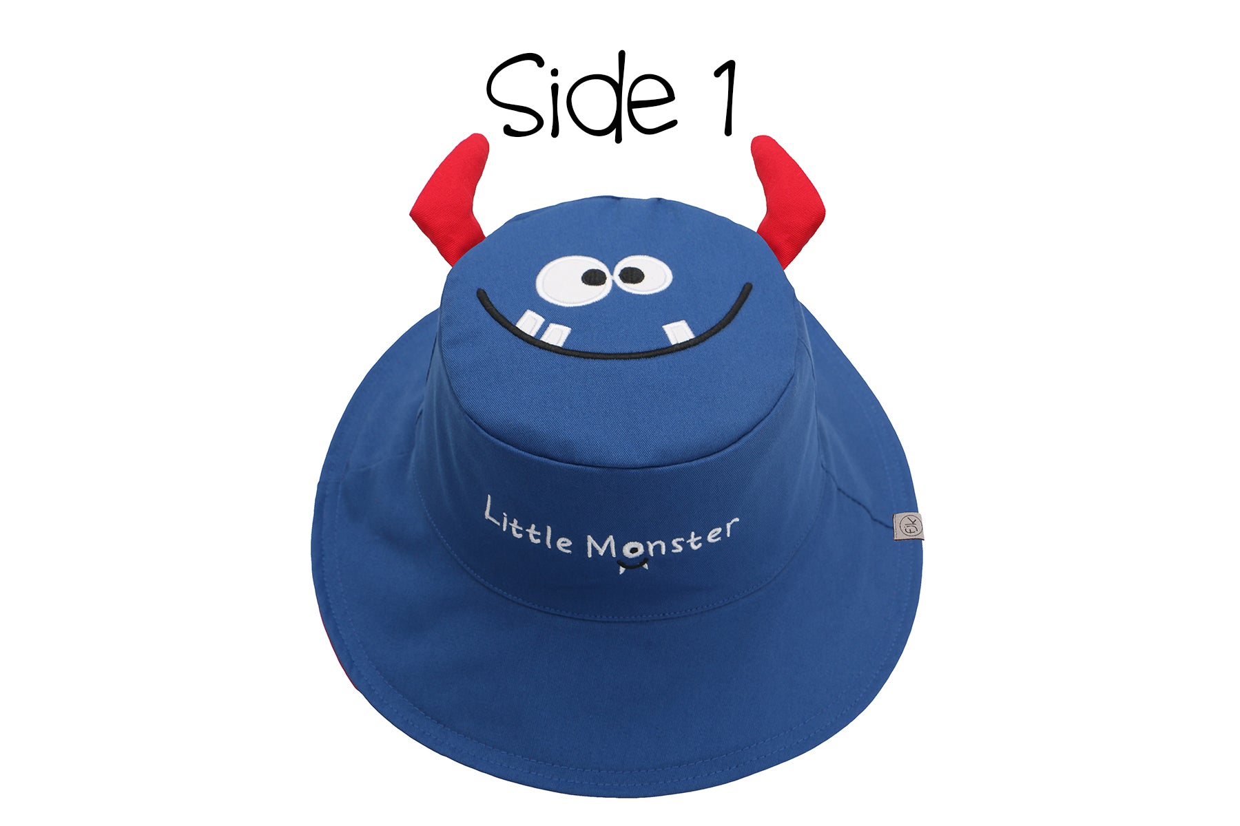 Reversible Kids Toddler Sun Hat Monster Car1