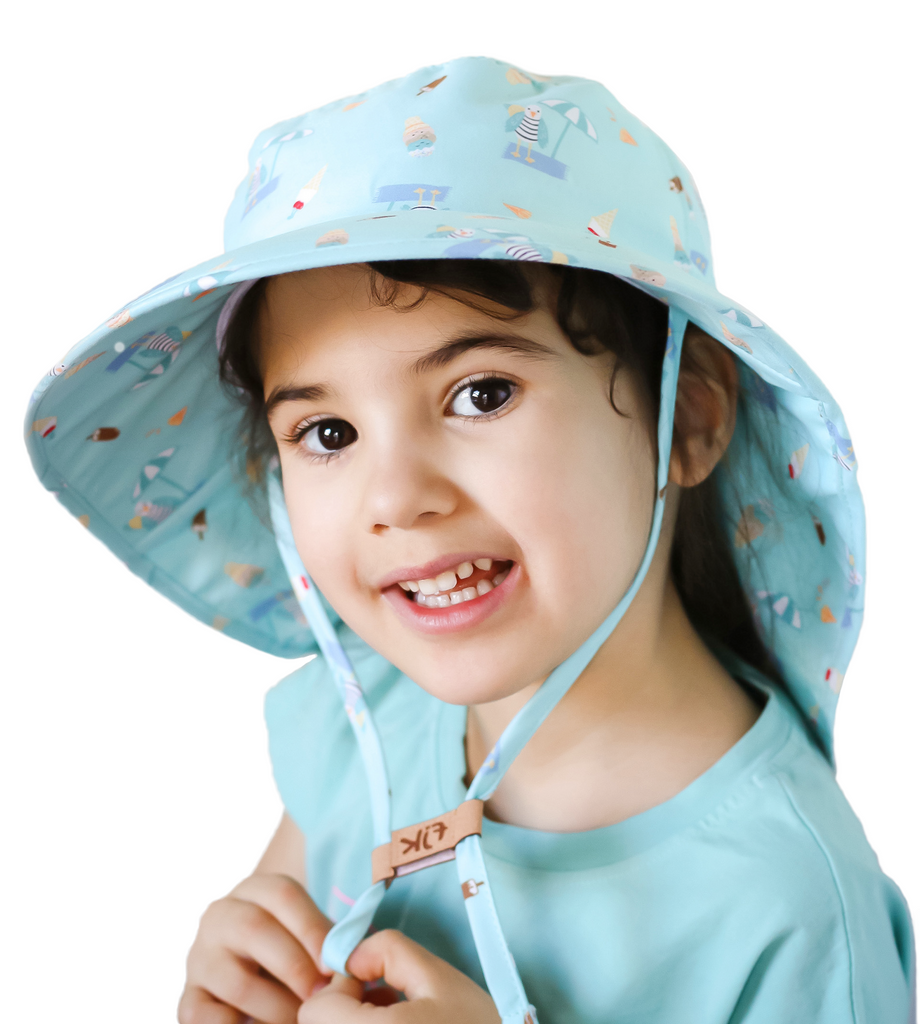 Sun hat with cape shop