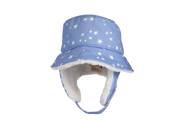 Winter Bucket Hat - Stars